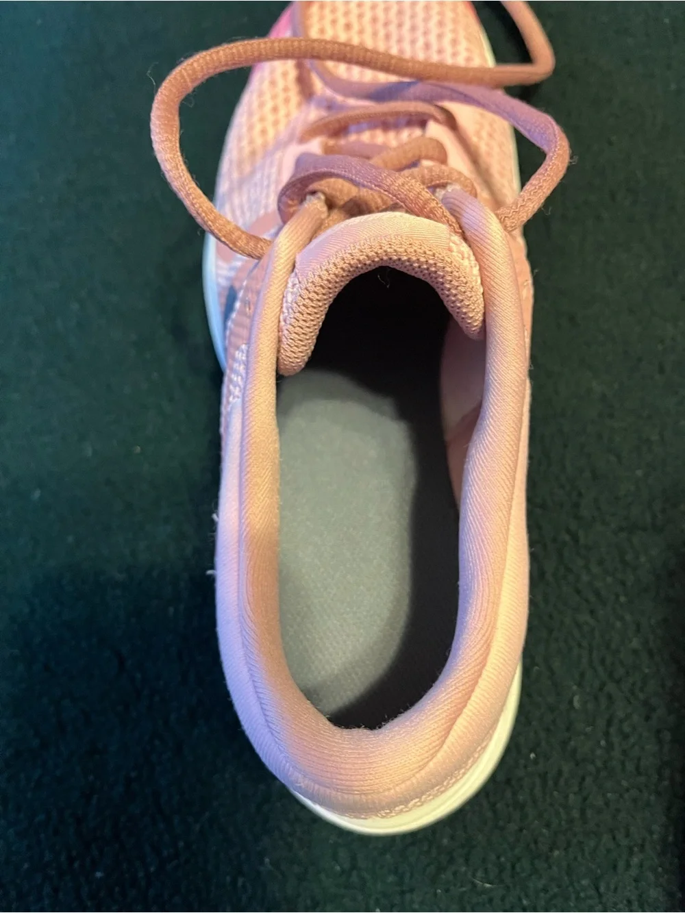 Nike Two Tone Pink Athletic Sneakers with Mesh Upper
